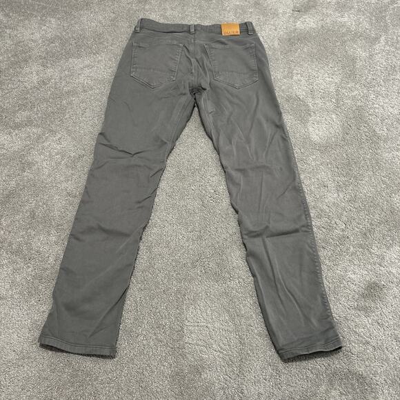 DuER N2X Relaxed Fit Jeans Mens 32x32 Gray Stretch Tencel Blend Pants - Picture 3 of 9